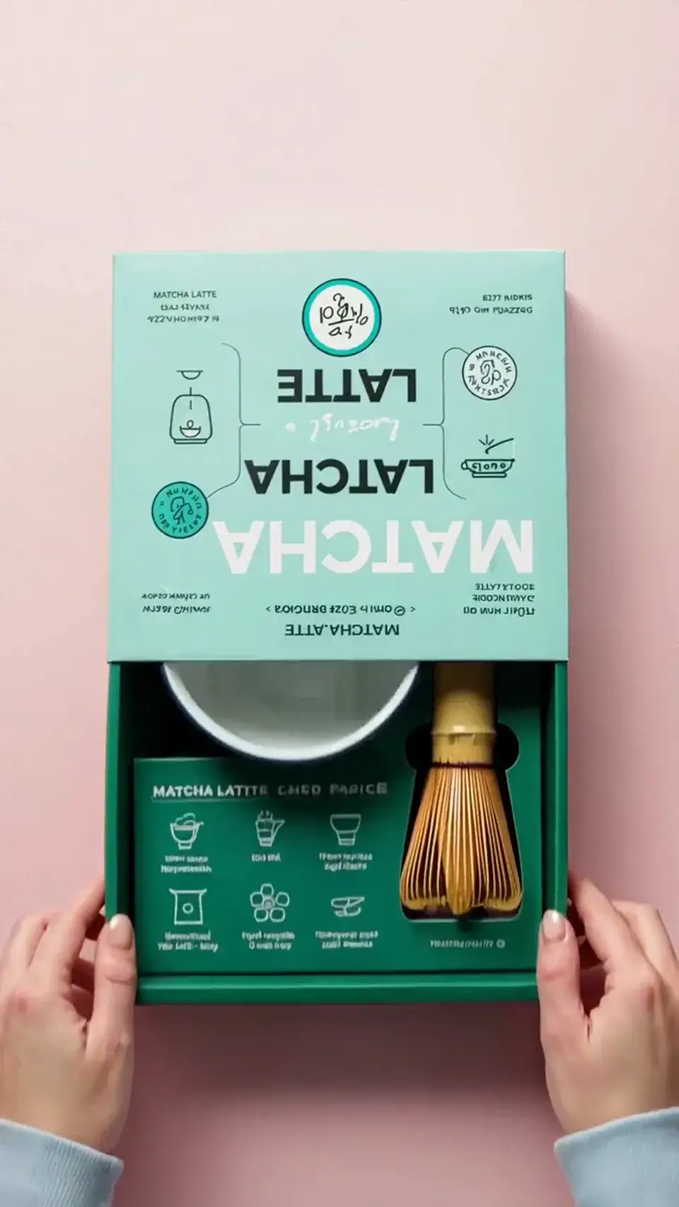 Overhead matcha pour used as a Wan 3.0 example