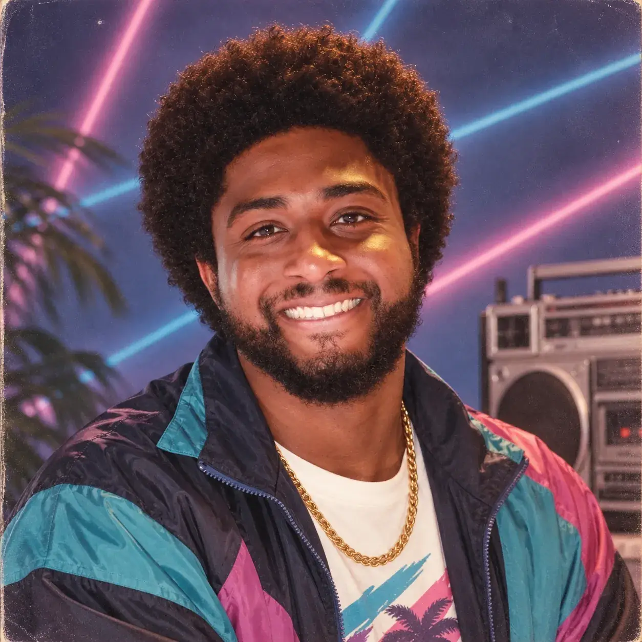 80s studio headshot