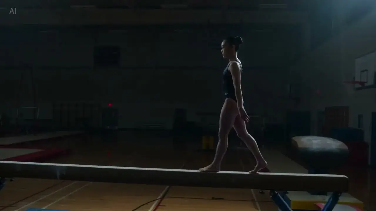 Seedance 2.0 demonstration of complex gymnastics motion with stable physics