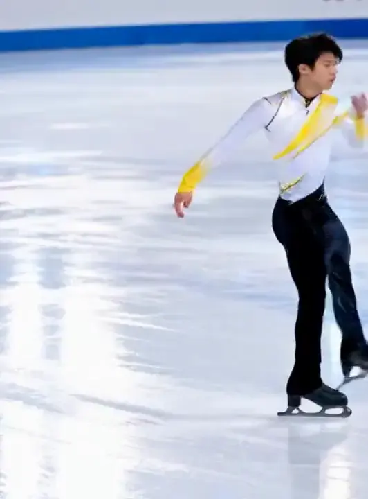 Motion Control demo: figure skater performing transferred athletic motion